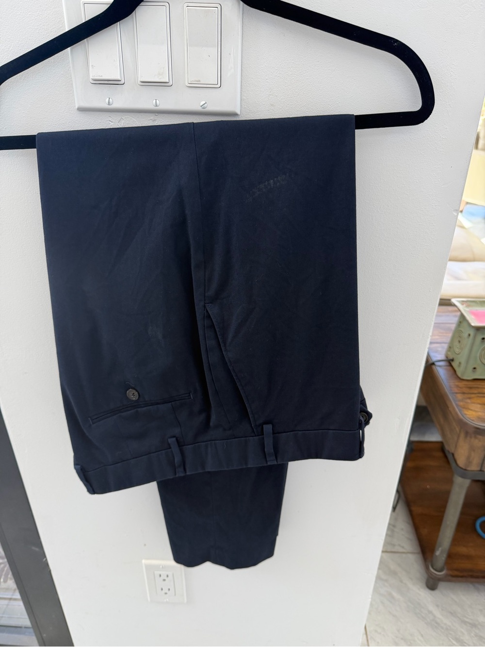 Ralph Lauren Men's Navy Dress Pants